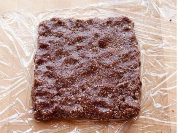 Energijske ploščice iz samo treh sestavin